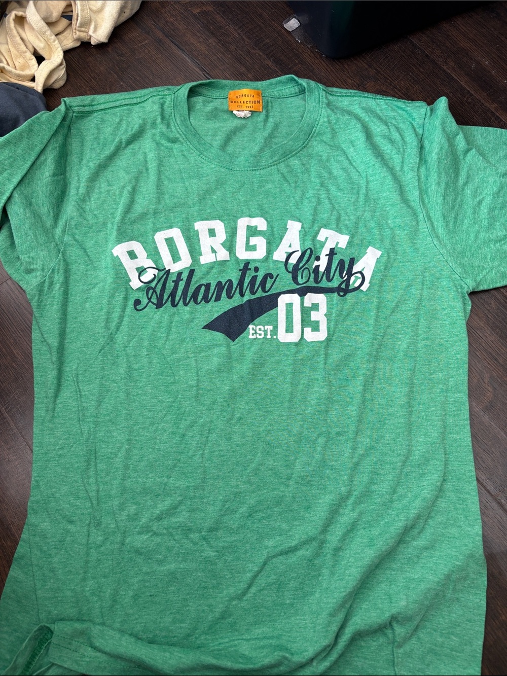 Atlantic City Green Graphic T-Shirt